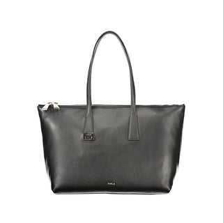Furla Black Leather Handbag