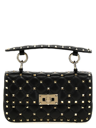 Valentino Garavani Black Lamb Leather Handbag