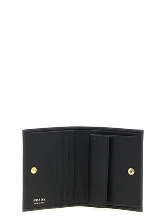 Prada Black Calfskin Cardholder