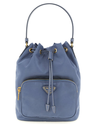 Prada Blue Recycled Polyamide Handbag