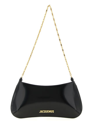 Jacquemus Black Calfskin Shoulder Bag