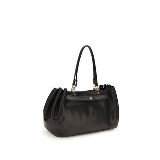Balenciaga Black Calf Leather Bos Taurus Shoulder Bag