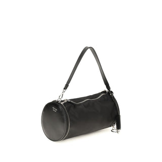 Prada Black Nylon Keychain