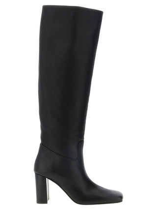 Khaite Black Calfskin Over The Knee