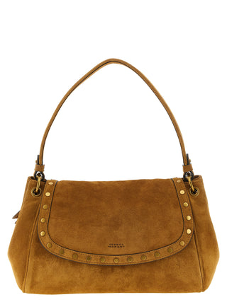 Isabel Marant Beige Calfskin Shoulder Bag