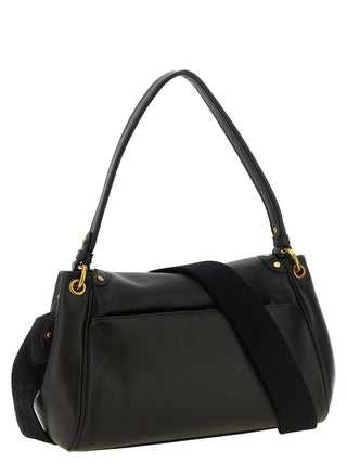 Isabel Marant Black Lamb Leather Shoulder Bag
