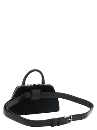 Coperni Black Cowhide Crossbody Bag
