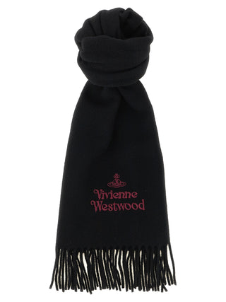 Vivienne Westwood Black Wool Foulard