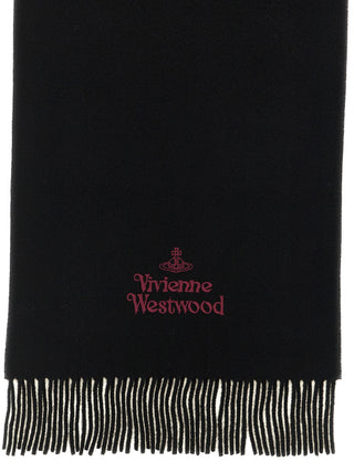 Vivienne Westwood Black Wool Foulard