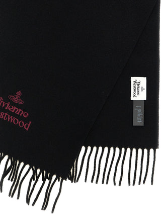 Vivienne Westwood Black Wool Foulard