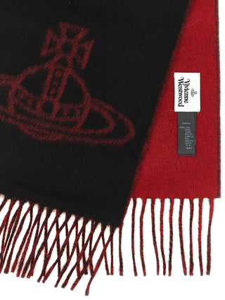 Vivienne Westwood Black Wool Foulard
