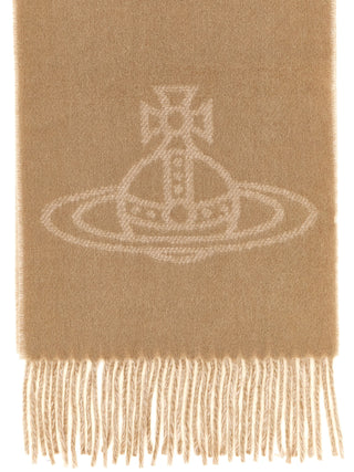 Vivienne Westwood Beige Wool Foulard