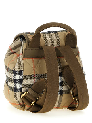 Burberry Beige Polyamide Backpack