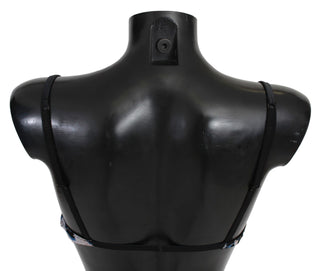 Roberto Cavalli Black Lace Reggiseno Nylon Bra Underwear - Ginchy