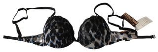Roberto Cavalli Black Lace Reggiseno Nylon Bra Underwear - Ginchy