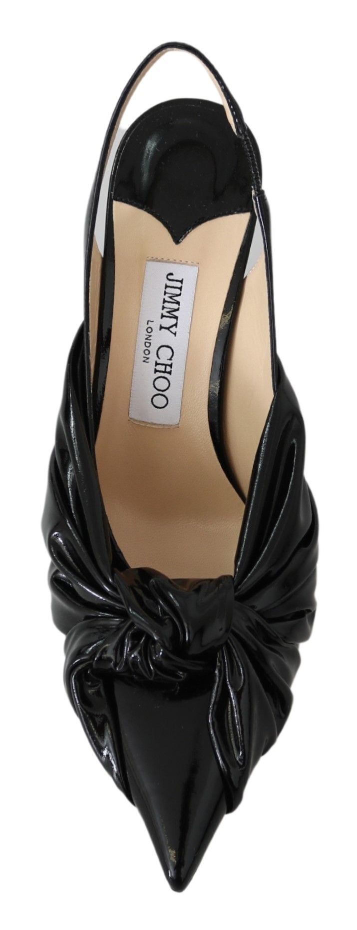Jimmy Choo Elegant Black Leather Pointed Toe Pumps - Ginchy