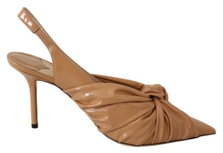 Jimmy Choo Elegant Pointed Toe Leather Pumps - Ginchy