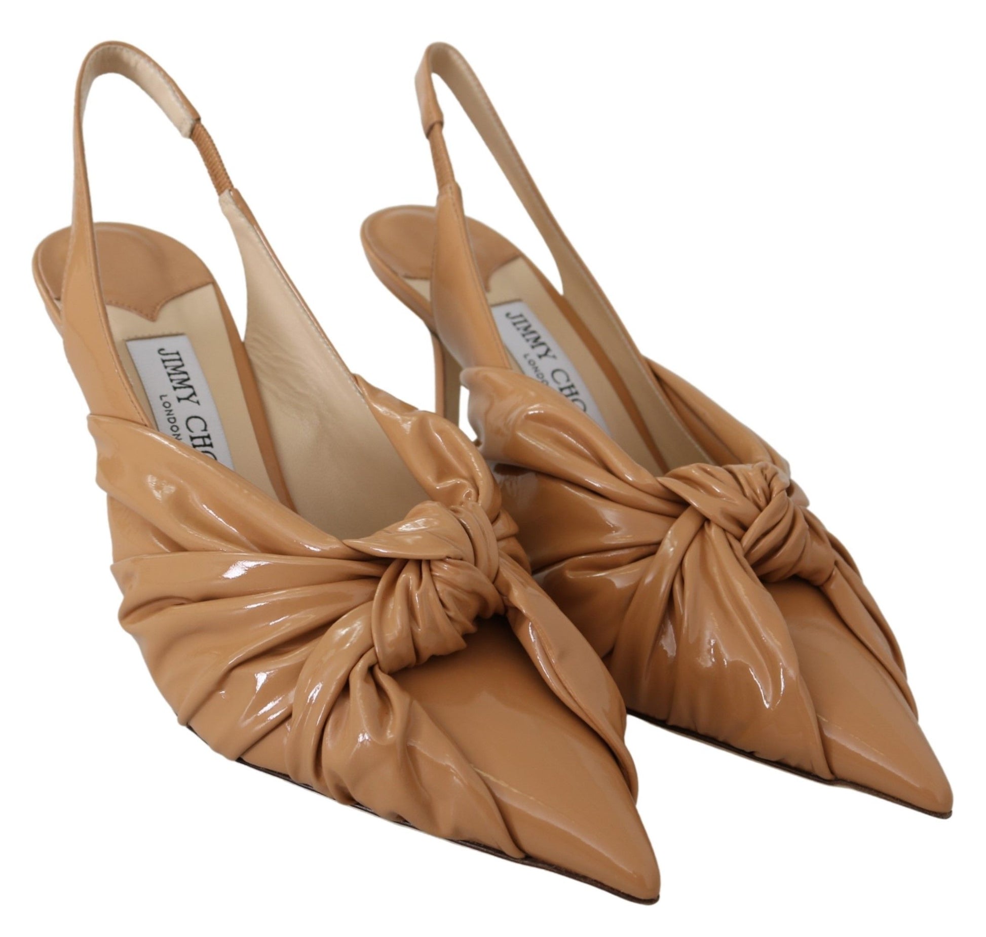 Jimmy Choo Elegant Pointed Toe Leather Pumps - Ginchy