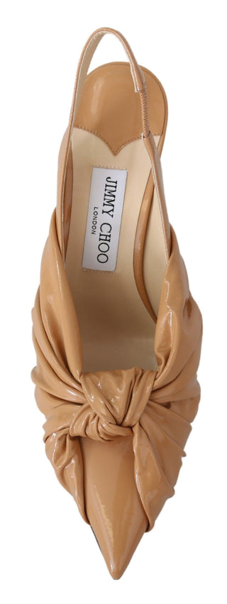 Jimmy Choo Elegant Pointed Toe Leather Pumps - Ginchy