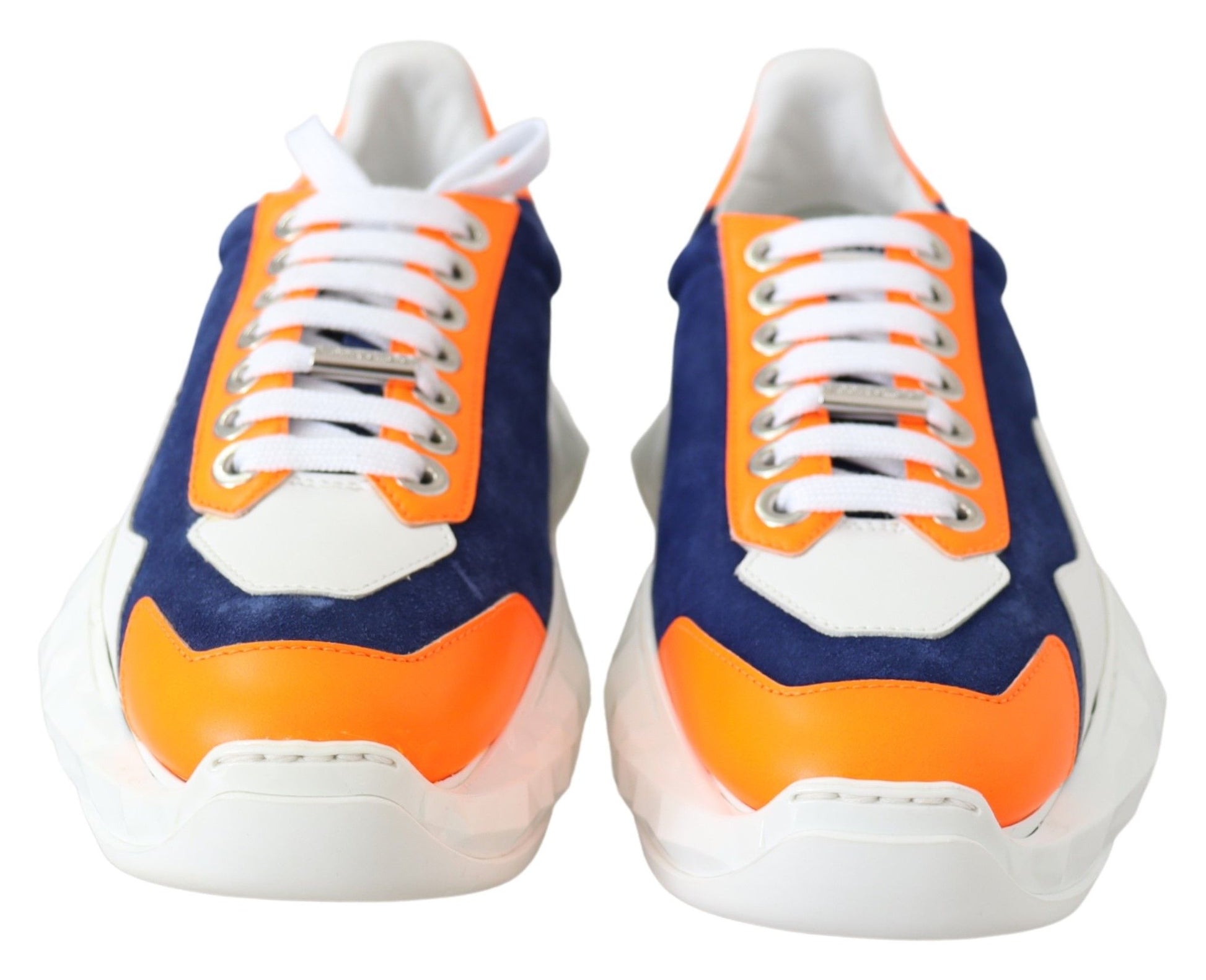 Jimmy Choo Electric Elegance Leather Mix Sneakers - Ginchy