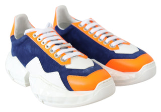 Jimmy Choo Electric Elegance Leather Mix Sneakers - Ginchy