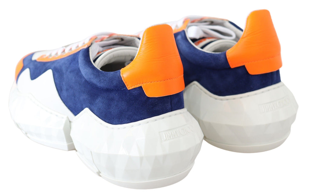 Jimmy Choo Electric Elegance Leather Mix Sneakers - Ginchy