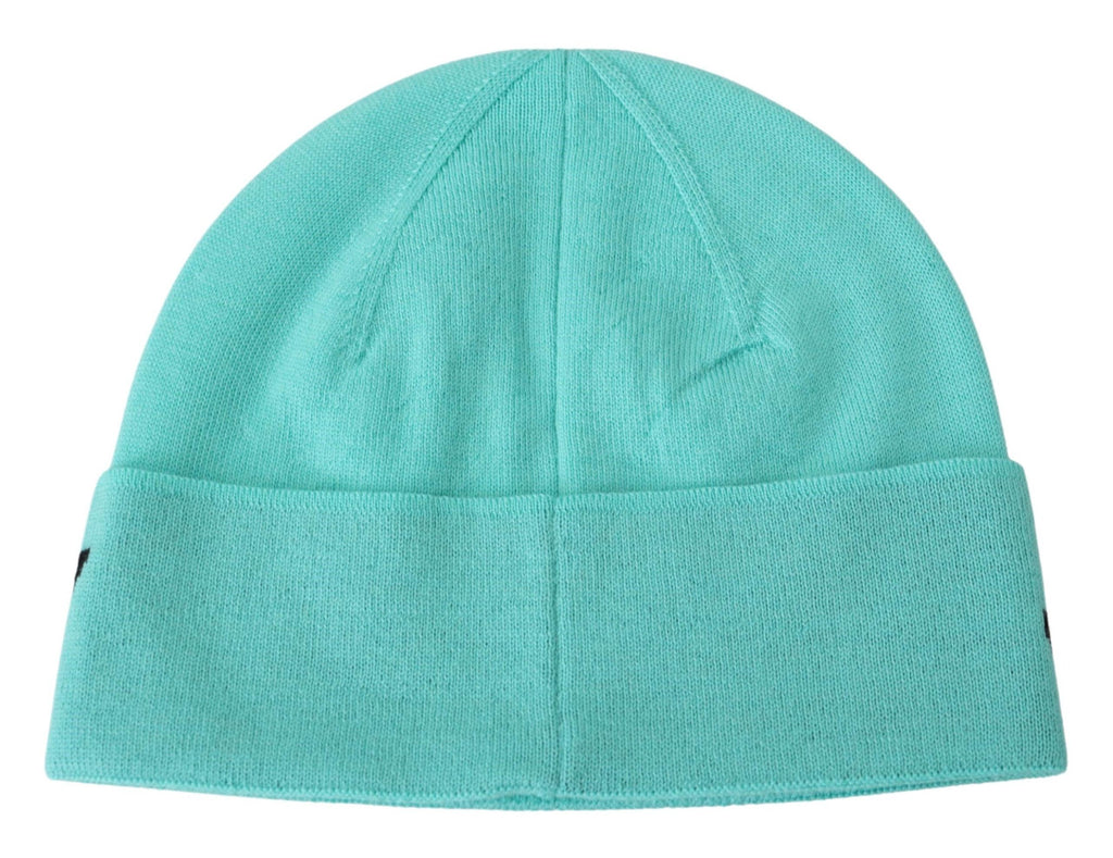 Givenchy Green Wool Beanie Unisex Logo Hat - Ginchy