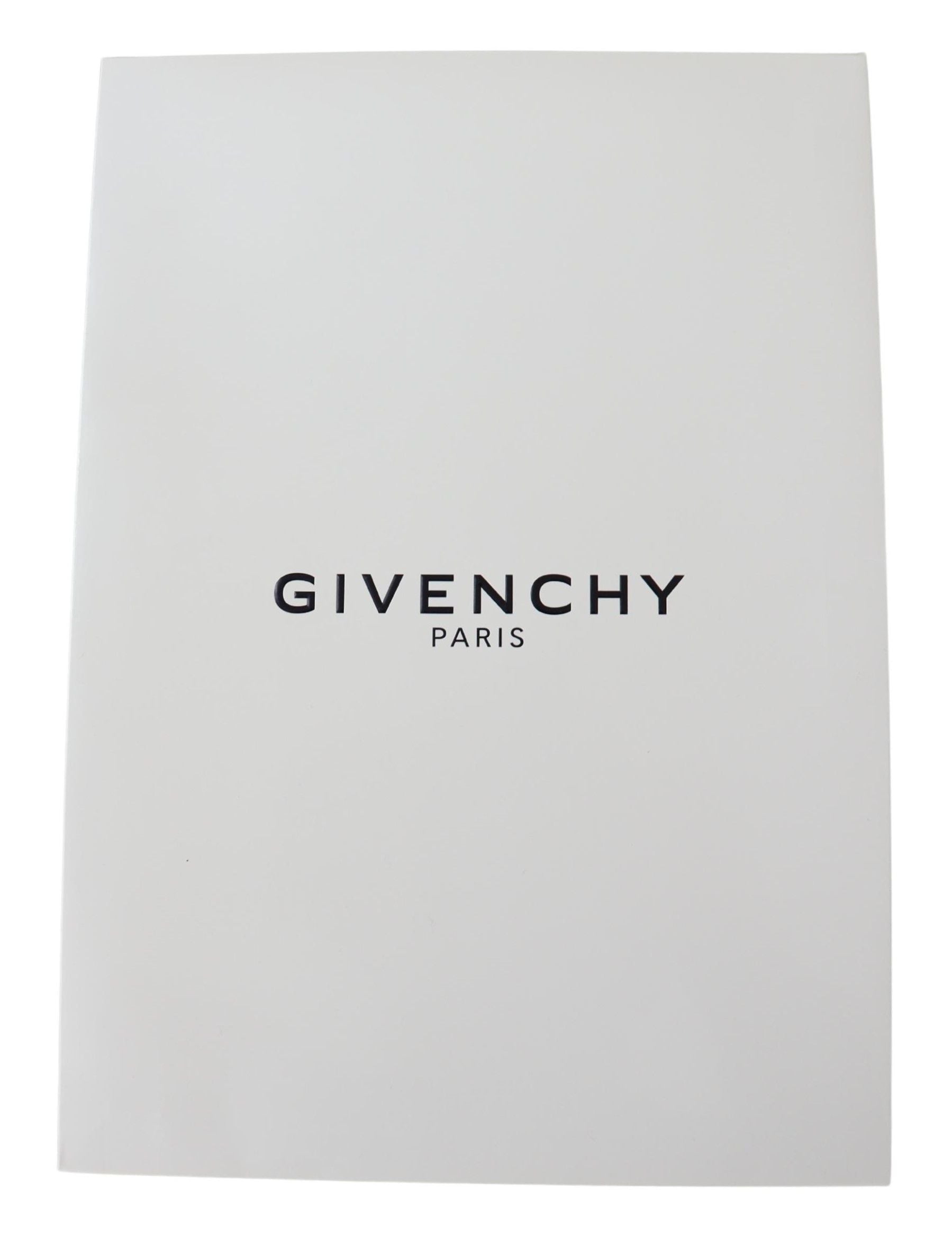 Givenchy Red Black Wool Unisex Winter Warm Scarf Wrap Shawl - Ginchy