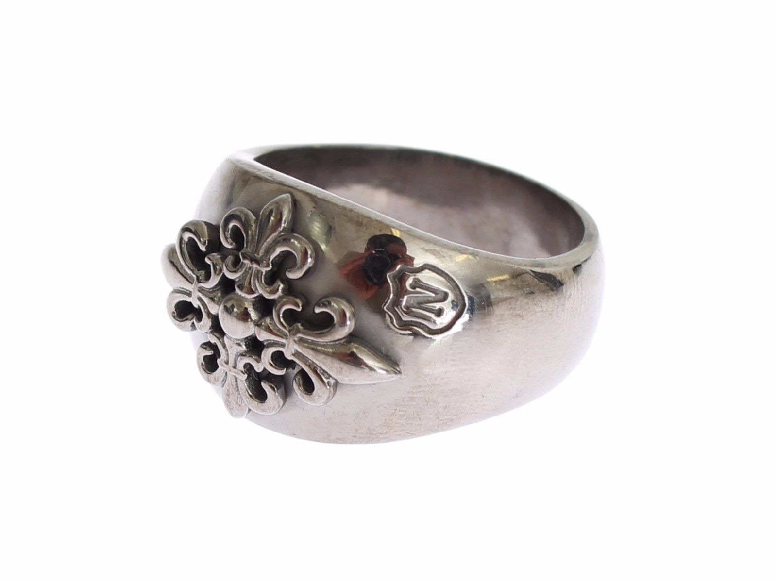 Nialaya Silver 925 Sterling Authentic  Crest Ring - Ginchy