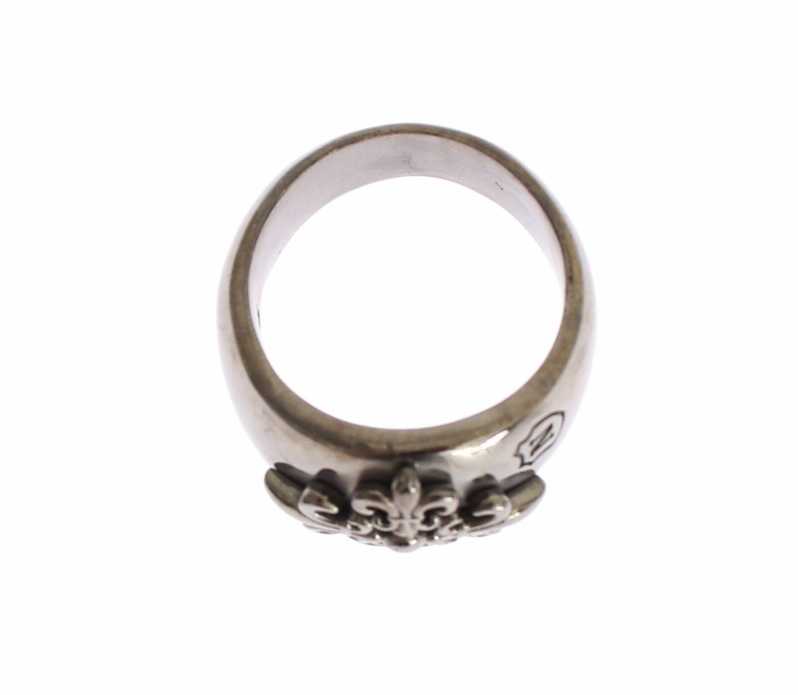 Nialaya Silver 925 Sterling Authentic  Crest Ring - Ginchy