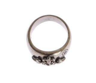 Nialaya Silver 925 Sterling Authentic  Crest Ring - Ginchy
