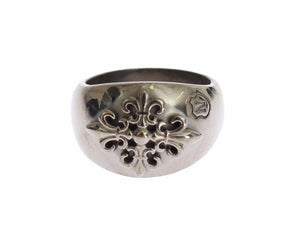 Nialaya Silver 925 Sterling Authentic  Crest Ring - Ginchy