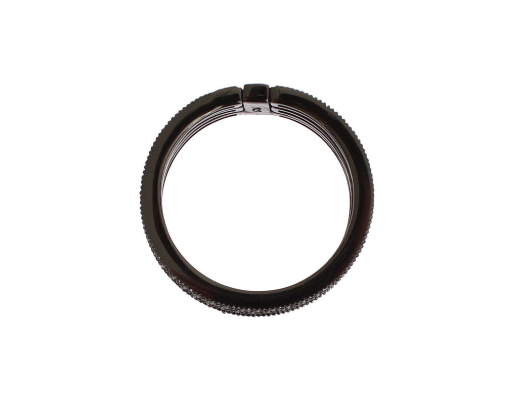 Nialaya Black CZ 925 Sterling Silver Womens - Ginchy