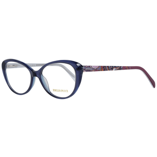 Emilio Pucci Chic Blue Full-Rim Designer Women's Eyewear - Ginchy