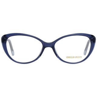 Emilio Pucci Chic Blue Full-Rim Designer Women's Eyewear - Ginchy