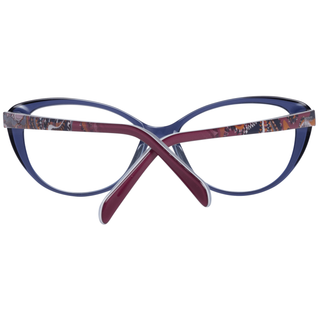 Emilio Pucci Chic Blue Full-Rim Designer Women's Eyewear - Ginchy