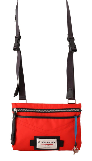 Givenchy Chic Red and Black Downtown Crossbody Bag - Ginchy