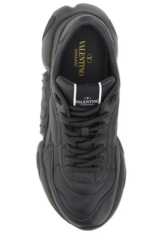 Valentino Elevated Elegance Low-Top Leather Sneakers - Ginchy