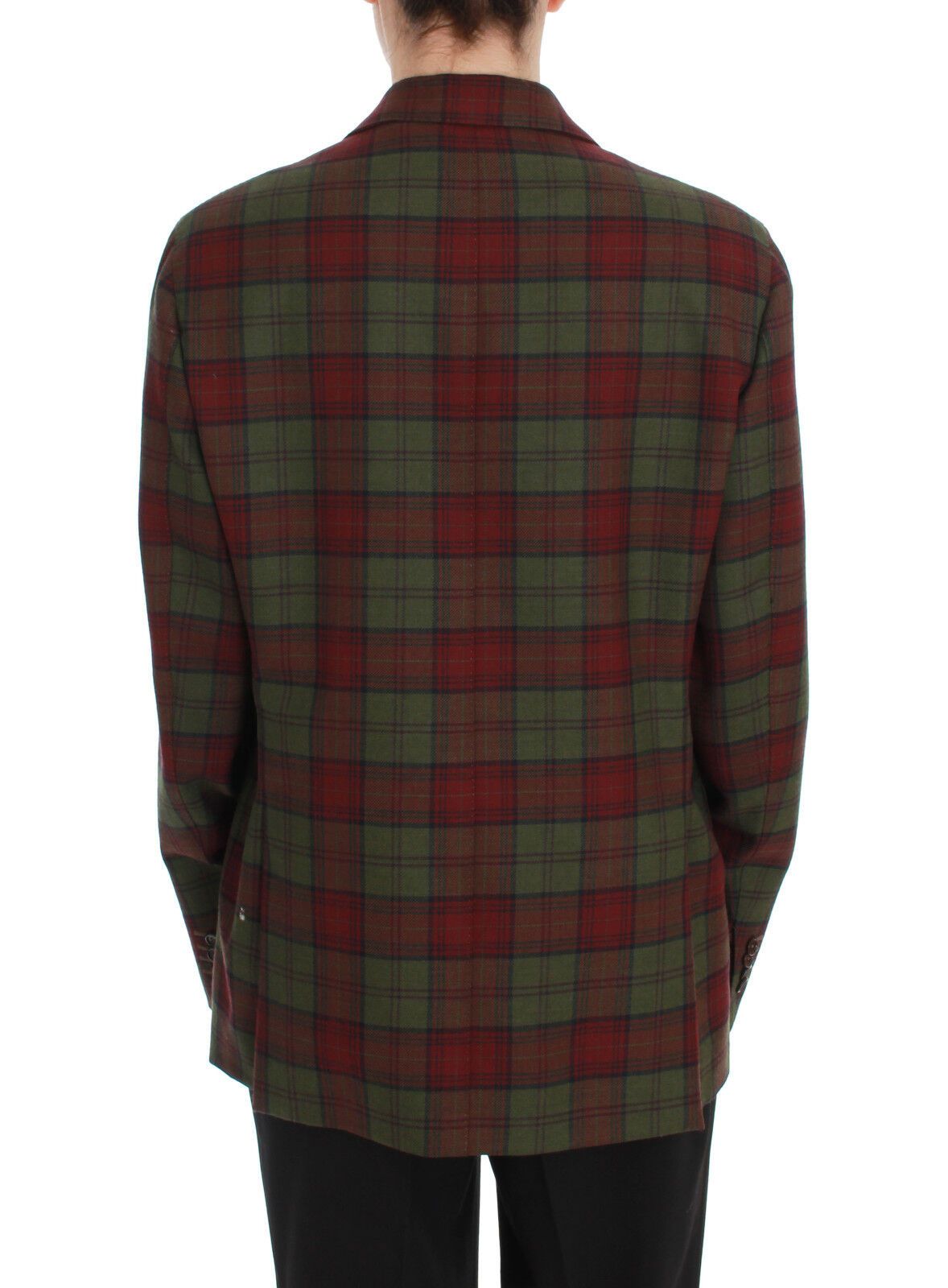 BENCIVENGA Green Wool Double Breasted Bordeaux - Ginchy