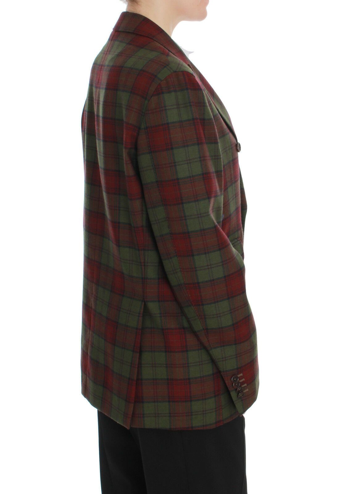 BENCIVENGA Green Wool Double Breasted Bordeaux - Ginchy