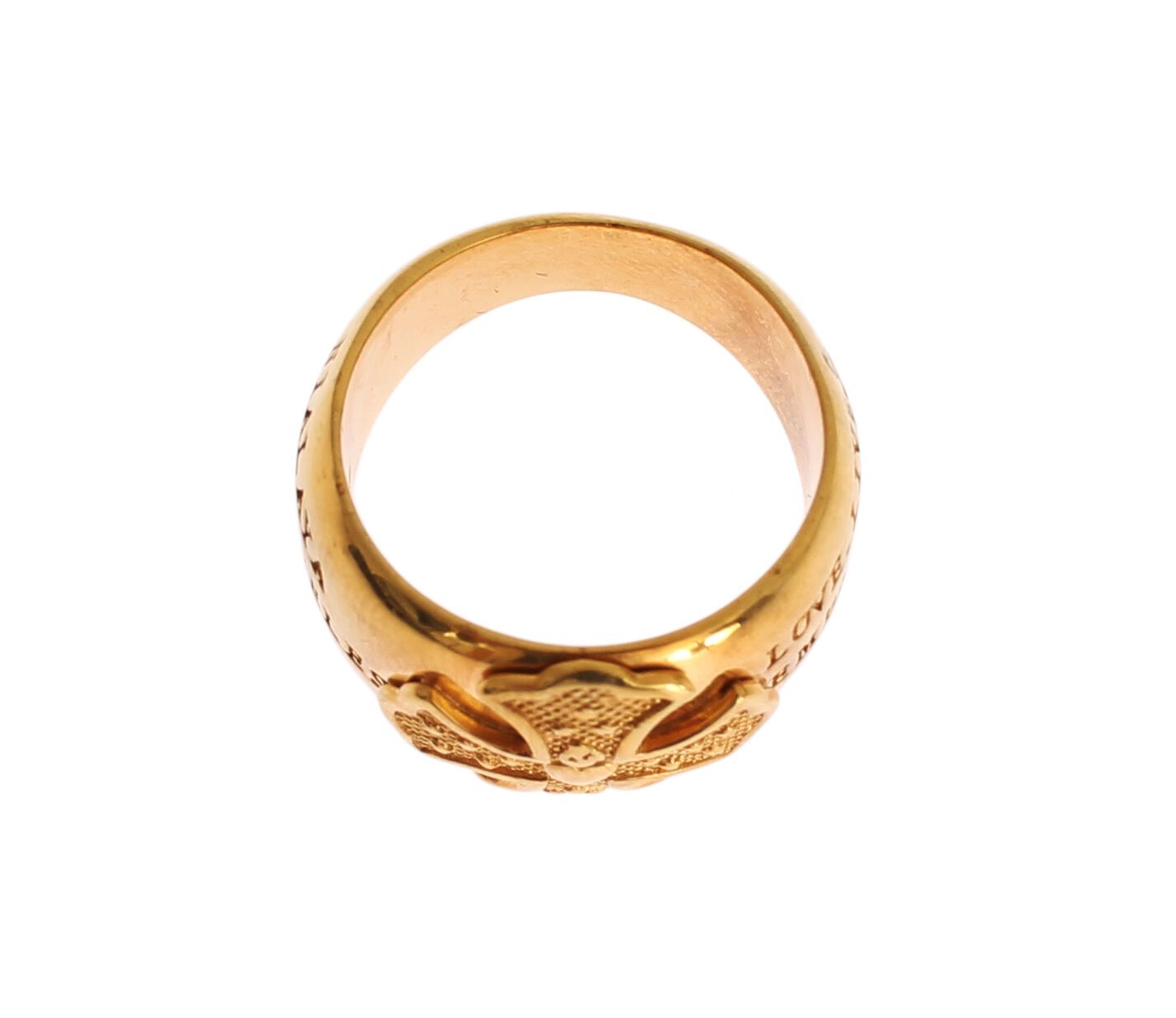 Nialaya Gold Plated 925 Silver Womens Ring - Ginchy