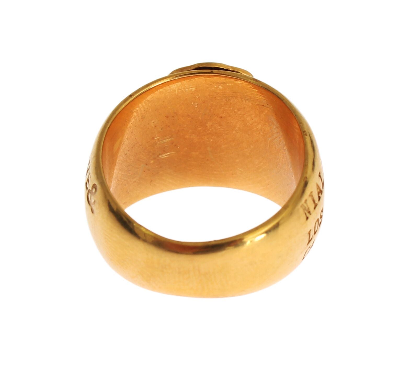 Nialaya Gold Plated 925 Silver Womens Ring - Ginchy