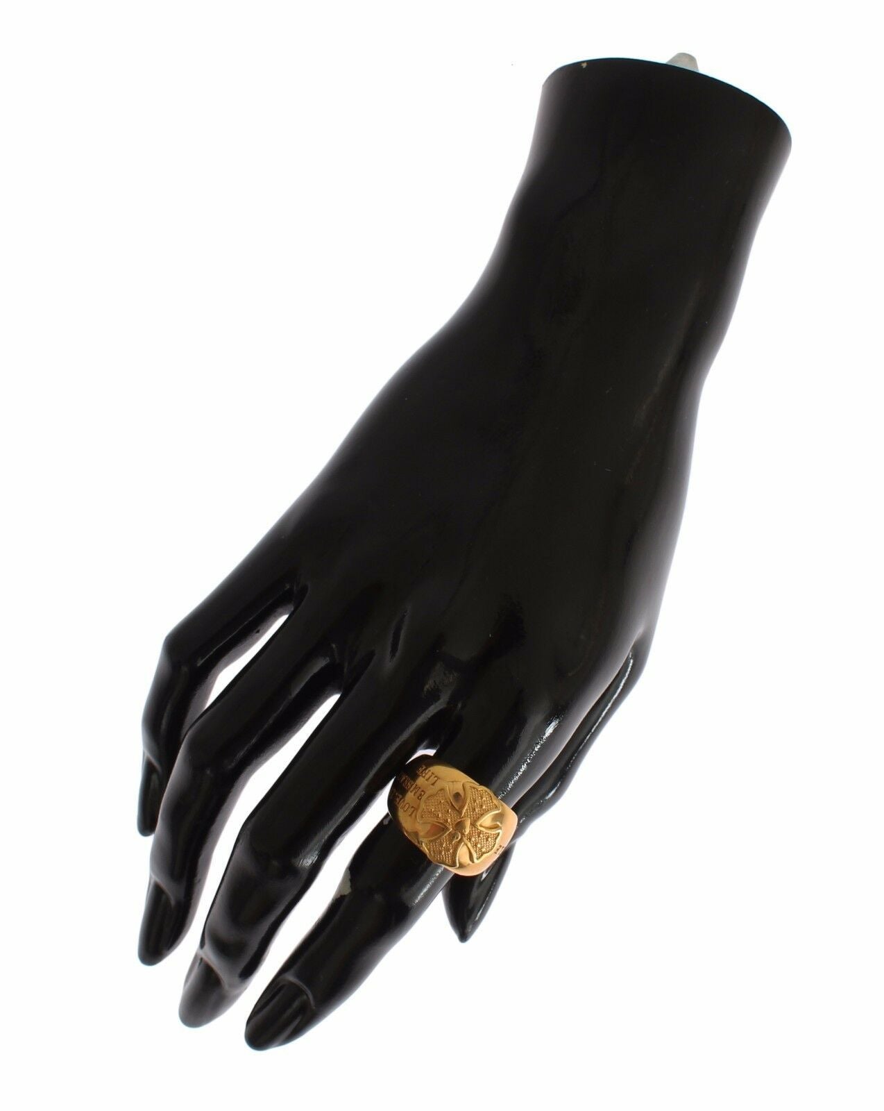 Nialaya Gold Plated 925 Silver Womens Ring - Ginchy
