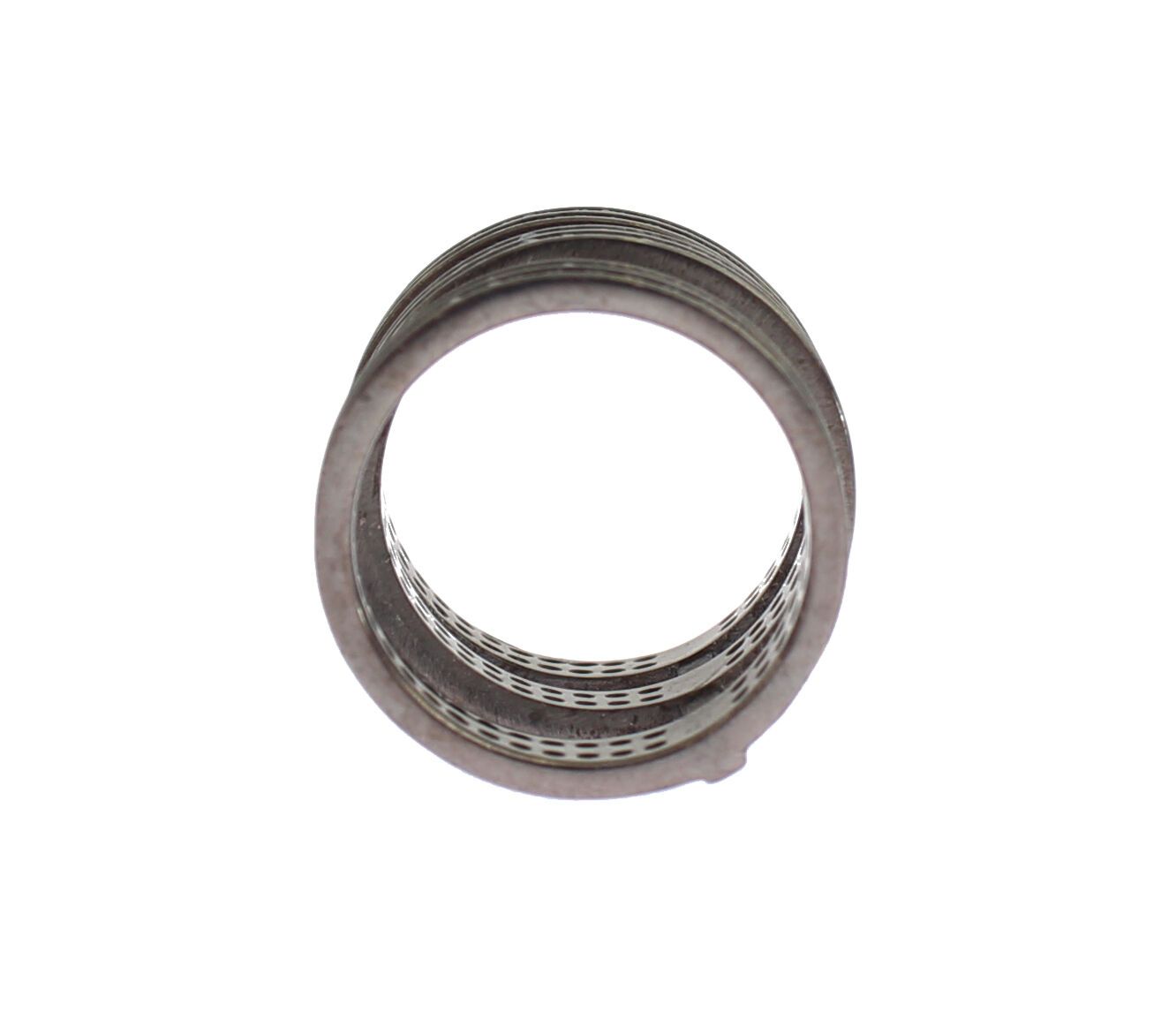 Nialaya Black CZ Rhodium 925 Silver Ring - Ginchy