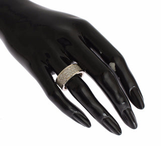 Nialaya Silver Womens CZ 925 Sterling Ring - Ginchy