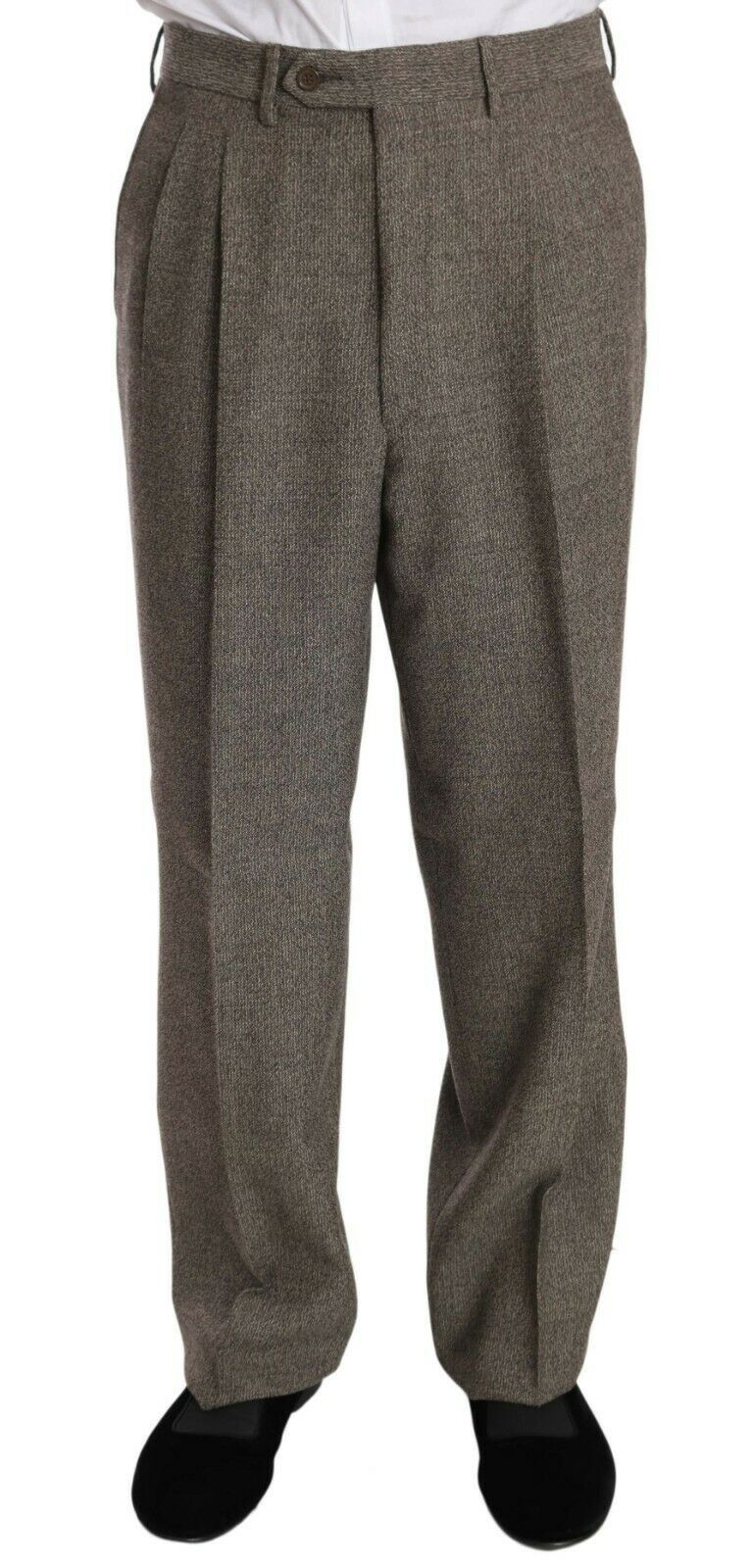 Fendi Brown Wool Regular Single  Breasted Suit - Ginchy