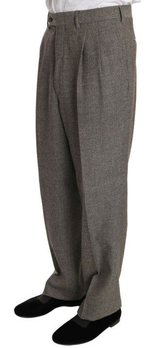 Fendi Brown Wool Regular Single  Breasted Suit - Ginchy