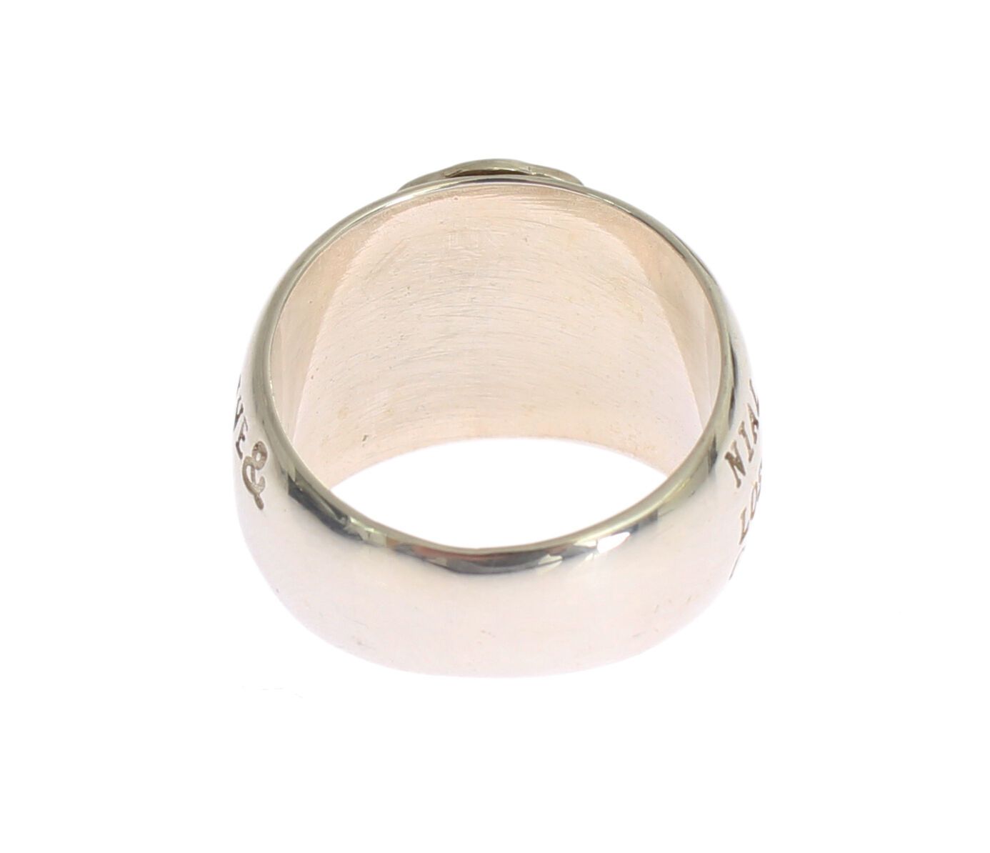 Nialaya Silver Cross Womens 925 Sterling Ring - Ginchy