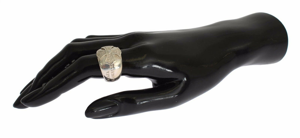 Nialaya Silver Cross Womens 925 Sterling Ring - Ginchy
