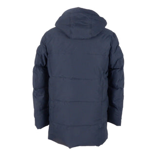 Emilio Romanelli Sleek Blue Men's Hooded Jacket - Ginchy
